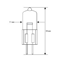 Лампа Camelion JD 230V 35W G6.35