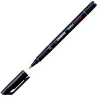 Маркерная ручка Stabilo OhPen Universal S/0,4 мм., перманентная, Черная (STABILO 841/46)