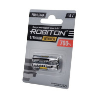 Батарейка ROBITON WINNER R-FR03-BL2 FR03 BL2 (Комплект 2 шт.)