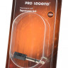Переходник Pro Legend PL1063 Jack 6.3 mm вилка - Jack 3.5 mm розетка, аудио-стерео BL1