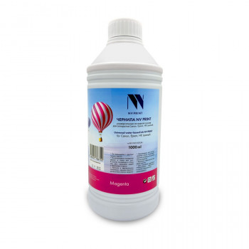 NV Print NVP-INK1000UM Чернила универсальные на водной основе NV-INK1000UM для аппаратов Сanon / Epson / НР / Lexmark (1000 ml) Magenta совместимые NVP-INK1000UM, Совместимость: , ресурс: 0 стр.