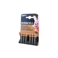 Батарейка DURACELL BASIC LR03 BL6 (Комплект 6 шт.)