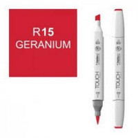 Маркер спиртовой ShinHanart Touch Twin Brush R15 Geranium (1210015)