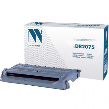 NV Print NVP-DR2075 Блок фотобарабана совместимый NV-DR-2075 для Brother HL-2030R /  HL-2040R /  HL-2070NR /  FAX-2920R /  FAX-2825R /  DCP-7010R /  DCP-7025R /  MFC-7420R /  MFC-7820NR (12000k) NVP-DR2075, Совместимость: Brother HL-2030R / 40R / 70NR / FAX-2825R / 2920R / DCP-7010R / 25R / MFC-7420R / 7820NR, ресурс: 12000 стр.