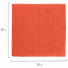 Салфетка универсальная, микрофибра, 30х30 см, оранжевая, 220 г/м2, LAIMA, 601242