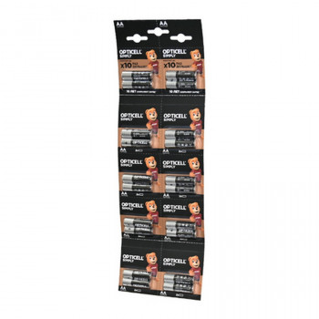 Батарейка OPTICELL SIMPLY LR6 отрывной 2*10 BL20 (Комплект 2 шт.) Тип: LR6Цена: за комплект