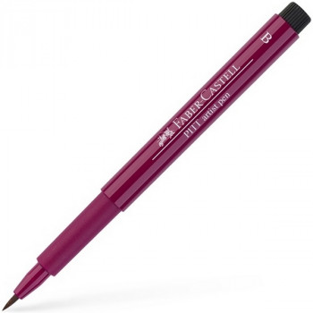 Ручка капиллярная Faber-Castell PITT Artist Pen, наконечник B (Brush), цвет 133 magenta (Faber-Castell 167437) 
