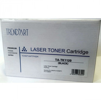 A1T TrendArt  TK-1120 Совместимый Тонер-картридж для Kyocera FS-1060DN/1025MFP/1125MFP 3000 стр. Совместимый картридж, аналог Kyocera TK-1120