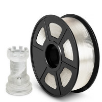 NV Print NVP-3D-PLA-TRANSPARENT Филамент NVPRINT PLA Transparent  для 3D печати диаметр 1.75мм  длина 330 метров  масса 1 кг