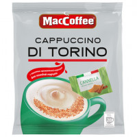 Кофе растворимый порционный MacCoffee "Cappuccino di Torino", КОМПЛЕКТ 20 пакетиков по 25 г, 102156
