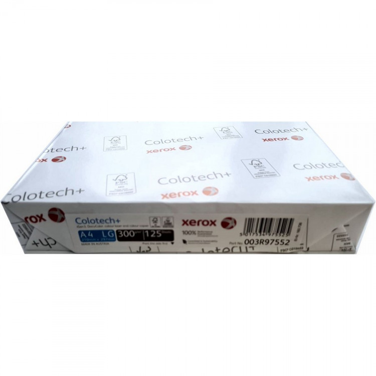 Xerox 003R97552 Бумага XEROX Colotech Plus Blue 300г, A4, 125 листов (в кор. 5 пач.) (!см. также 003R97983)