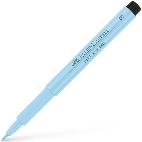 Ручка капиллярная Faber-Castell PITT Artist Pen, наконечник B (Brush), цвет 148 iceblue (167448)
