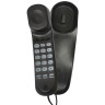 Телефон RITMIX RT-002 black, удержание звонка, тональный/импульсный режим, повтор, черный, 80002229