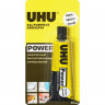 Клей универсальный UHU Kraft (Power) Transparent, прозрачный,  45 г., блистер (UHU 48300/В)