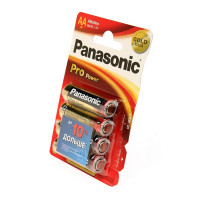 Батарейка Panasonic Pro Power LR6PPG/4BP LR6 BL4 (Комплект 4 шт.)