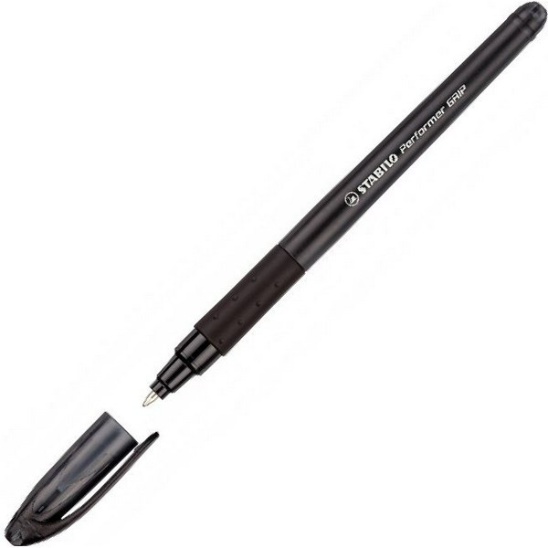 Ручка Шариковая Stabilo Performer Grip, Цвет Чернил Черный, Толщина Линии F 0,38 мм. (STABILO 898G/1-10-46)