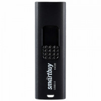 Флеш-диск 64 GB SMARTBUY Fashion USB 3.0, черный, SB064GB3FSK