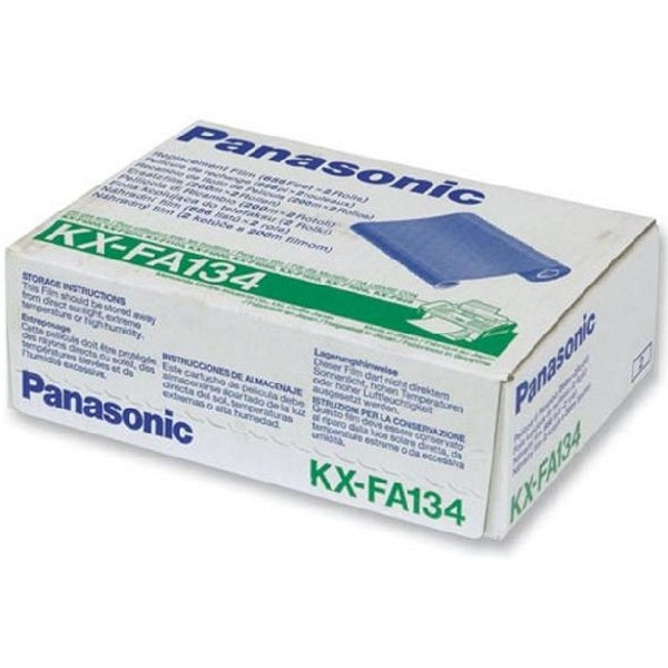 PANASONIC KX-FA134 Термопленка для KX-F1000/1020/1200, рулон 200м, Комплект 2 рулона **