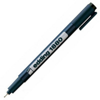 Ручка капиллярная Edding 1880 (001) черный 0,50 мм