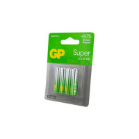 Батарейка GP Super GP24AA21-2CRSBC4 G-TECH LR03 BL4* (Комплект 4 шт.)