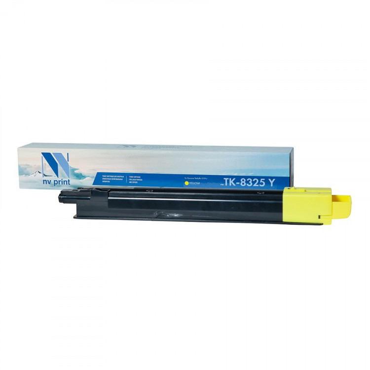 NV Print NVP-TK-8325Y Тонер-картридж совместимый NV-TK-8325 Yellow для Kyocera Taskalfa-2551ci (12000k)