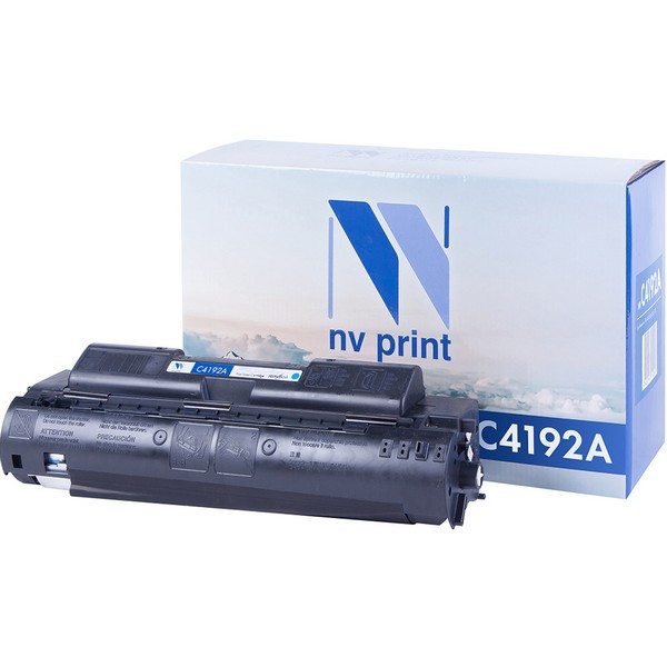 NV Print NVP-C4192AC Картридж совместимый NV-C4192A Cyan для HP LaserJet 4500, 4550 , ресурс: 6000 стр.
