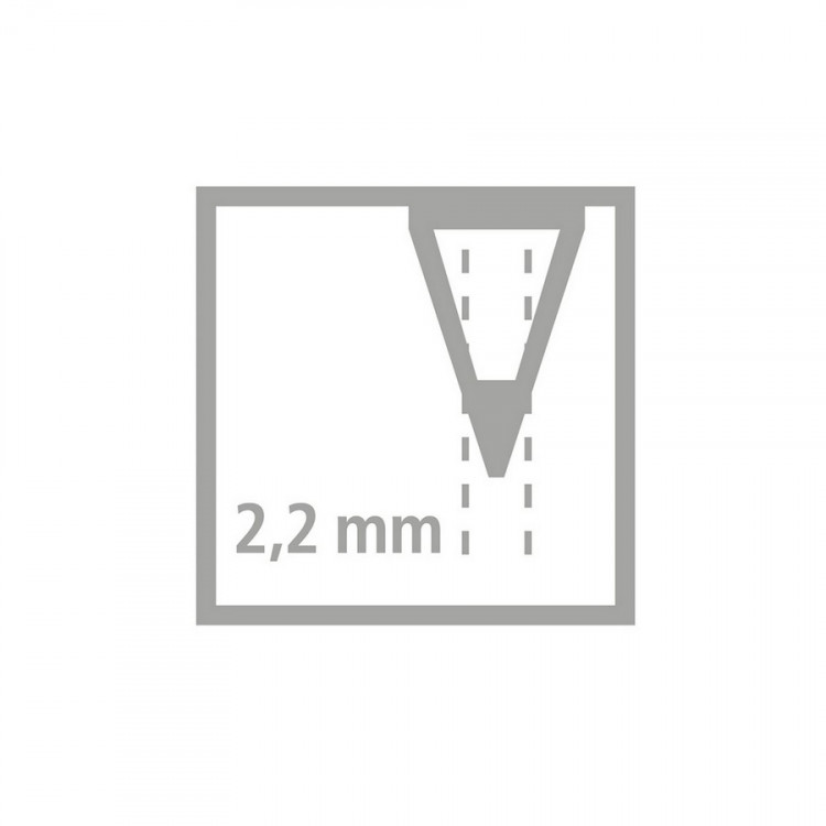 Карандаш чернографитный STABILO Othello 282 H, корпус зеленый(STABILO 282/H) Карандаш чернографитный STABILO Othello 282 H, корпус зеленый(STABILO 282/H)