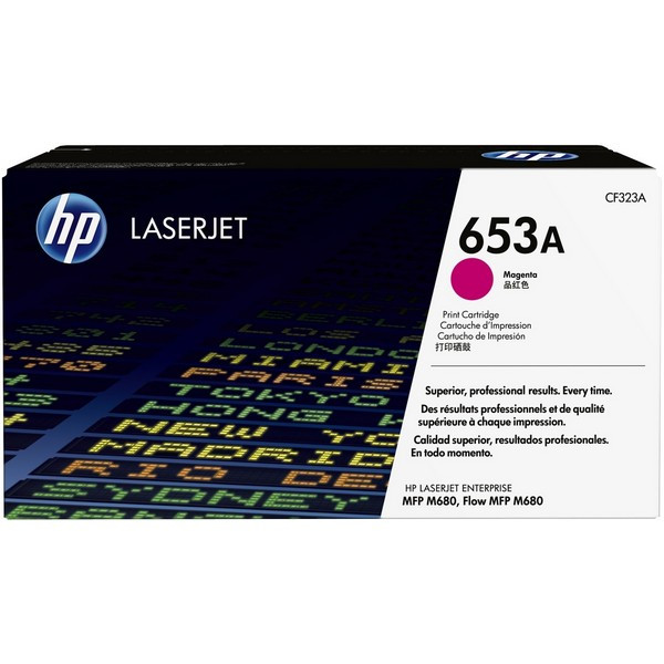 HP CF323A Картридж пурпурный 653A HP Color LaserJet Enterprise M680dn / M680f (16K)