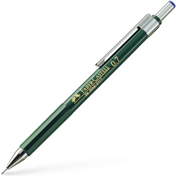 Карандаш механический Faber-Castell TK-FINE 9717 0.7 мм Цвет корпуса: зеленый (Faber-Castel 136700)