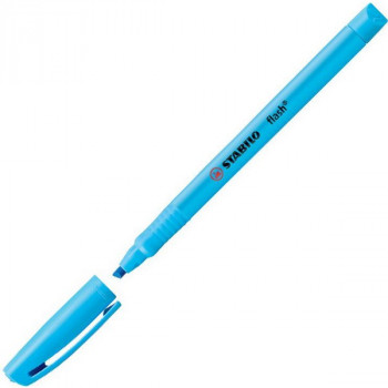 Текстовыделитель Stabilo Flash Синий 1-3,5 мм. (STABILO 555/31) 