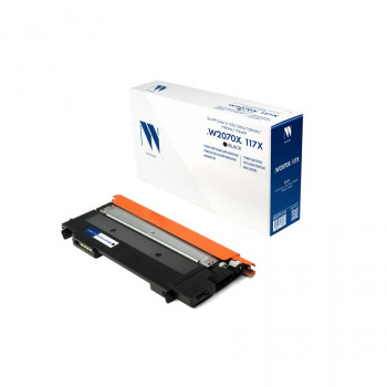 NV Print NVP-W2070XT-117X-Bk Картридж совместимый NV-W2070XT 117X Black для HP Color LJ 150 / 150A / 150NW / 178NW / 179MFP (1500k) NVP-W2070XT-117X-BK, Совместимость: HP Color LJ 150 / 150A / 150NW / 178NW / 179MFP, ресурс: 1500 стр.