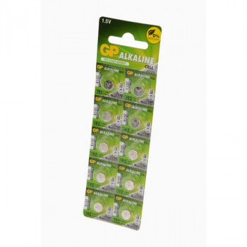 Батарейка GP Alkaline cell 192F-2C10 AG3 BL10 Тип: AG3Цена: за 1 шт.