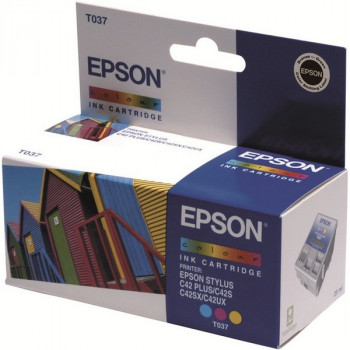 Epson C13T03704010 Картридж цветной для Stylus C42/C44/C46 Установить до 08/2008 Уценка. Установить до 08/2008, Без гарантии.