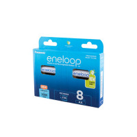 Аккумулятор Panasonic eneloop BK-3MCDE/8BE 2000мАч AA BL8 (Комплект 8 шт.)