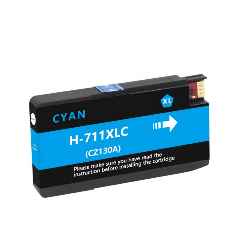 NV Print NVP-CZ130A Струйный картридж 711 (NV-CZ130A) Cyan для HP Designjet T120 / T520 (29 мл) совместимый