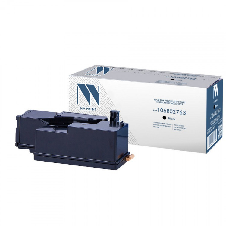 NV Print NVP-106R02763Bk Картридж совместимый NV-106R02763 Black для Xerox Phaser 6020 / 6022 /   /  WorkCentre 6025 / 6027 (2000k)
