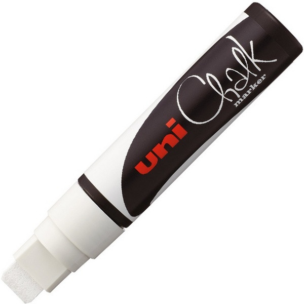 Маркер меловой UNI Chalk 15 мм, белый (UNI PWE-17K White)
