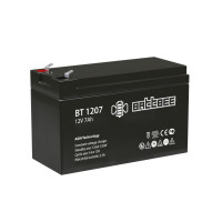 Аккумуляторная батарея BATTBEE (DELTA) BT 1207 (12В / 7Ач, Тип: AGM, Клемма: F1, ДхШхВ: 151х65х95мм (Полная высота: 100мм), срок службы: 3 лет, Гарантия: 1г, вес: 1,74кг) (ENERGON DELTA BT 1207)