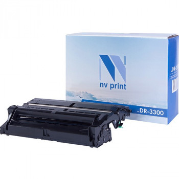 NV Print NVP-DR3300 Блок фотобарабана совместимый NV-DR-3300 для Brother DCP-8110DN /  DCP-8250DN /  HL-5440D /  HL-5450DN /  HL-5450DNT /  HL-5470DW /  HL-6180DW /  MFC-8520DN /  MFC-8950DW (30000k) NVP-DR3300, Совместимость: Brother HL-5440D / 5450DN / 5450DNT / 5470DW / 6180DW / DCP-8110DN / 8250DN / MFC-8520DN / 8950DW, ресурс: 30000 стр.