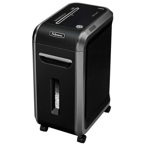 Уничтожитель (шредер) FELLOWES 99MS, 5 уровень секретности, 2x14 мм, 14 листов, 34 литра, FS-46091