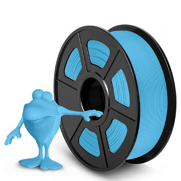 NV Print NVP-3D-PLA-MATTE-LIGHT-BLUE Филамент NVPRINT PLA Matte Light Blue для 3D печати диаметр 1.75мм  длина 330 метров  масса 1 кг