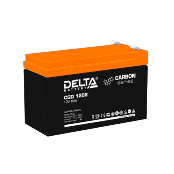 Energon Delta CGD 1208 Аккумуляторная батарея DELTA CGD 1208 (12В / 8Ач, Тип: AGM, Клемма: F2, ДхШхВ: 151х65х94мм (Полная высота: мм), срок службы: 15 лет, Гарантия: 3г, вес: 2,75кг) 