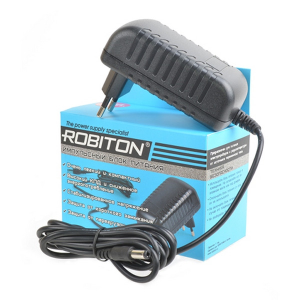 Адаптер/блок питания ROBITON IR12-3000S 5,5x2,5/12 BL1