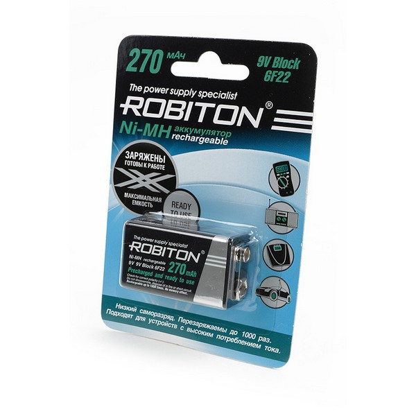 Аккумулятор ROBITON RTU270MH-1 BL1