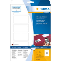 HERMA 9643 (для печати QR-кода) Этикетки самоклеющиеся Бумажные А4, 80.0 x 40.0, цвет: Белый, клей: перманентный, для печати на: струйных и лазерных аппаратах, в пачке: 25 листов/25 этикеток