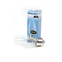 Лампа PHILIPS B35 40W E27 CL 056696