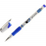 Ручка гелевая ERICH KRAUSE ROBOGEL, с резиновым упором, 0,5 мм, синяя (ErichKrause EK 199427)