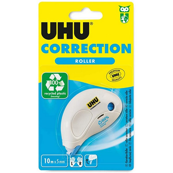 Корректирующий роллер-мышь UHU Correction Roller Compact, Компакт, 5 мм. x 10 м. (UHU 50365)
