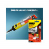 Клей секундный UHU Sekundenkleber Control (Super Glue), универсальный, моментального склеивания, 3 гр. (UHU 36015/40755)