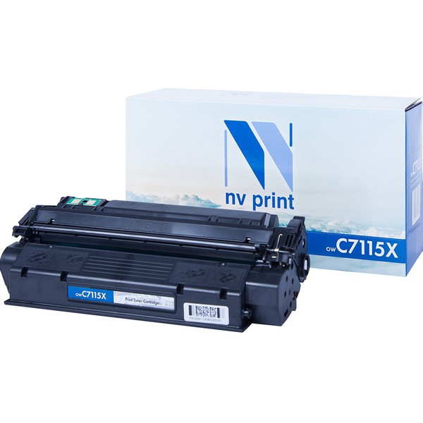 NV Print NVP-C7115X Картридж совместимый NV-C7115X для HP LaserJet 1000 /  1000W /  1005 /  1005W /  1200 /  1200N /  1200SE /  1220 /  1220SE /  3300 /  3300MFP /  3310 /  3320 /  3320MFP /  3320N /  3320N MFP /  3330 /  3330MFP /  3380 /  3380MFP (3500k